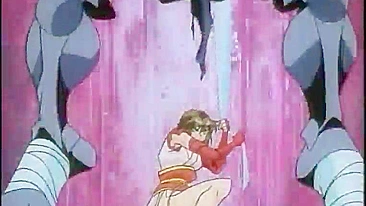 Hentai de monstro japonês - uma aventura bem safada