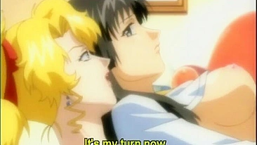 Colegiais Hentai Peitudas Fodidas no Cu com Strapon