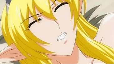 Elfa Safada de Peitões Toma no Cu em Hentai Anime