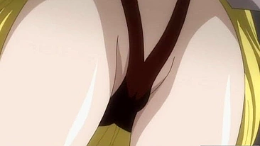 Elfa Safada de Peitões Toma no Cu em Hentai Anime