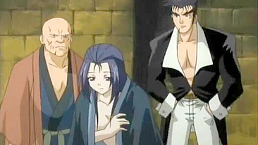 Trio Hentai com Buceta Molhada Fodida e Gozada Dentro