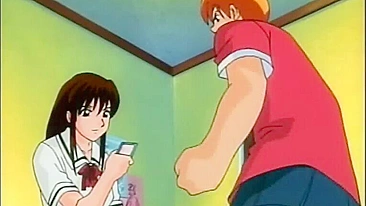 Hentai Bondage ao Ar Livre Tem Cu e Buceta Dildados em Público