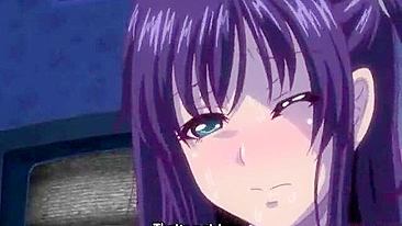 Travesti hentai universitária punheta e gozada farta