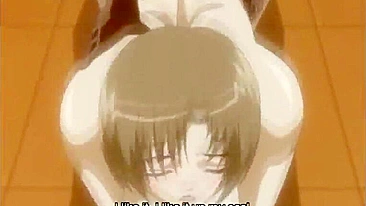 Hentai de Peitos Grandes com Strapon Fodendo Forte no Anime