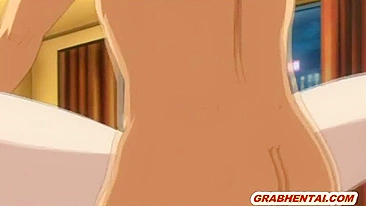 Hentai Japonesa Chupando Pau e Levando de Quatro