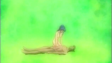 Colegial Japonesa Peituda Cavalgando Pau em Aventura Hentai