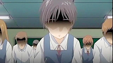 Correntes: Universitária leva Consolo e Foda no Cu na Sala por Trio Hentai