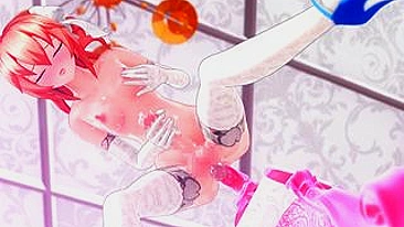 Travesti Fofinha se Masturba com Dildo em Aventura Hentai