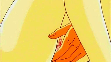 Ruiva Hentai Japonesa Dedando Buceta Molhada e Fodendo de Quatro