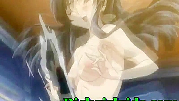 Hentai Pornô - Peitos Grandes, Foda Hardcore com Shemale, Anime e Desenho