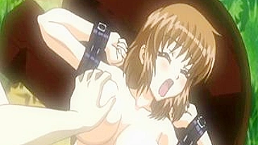 Dedada e Foda na Buceta Molhada por Cativa de Peitões em Pornô Hentai