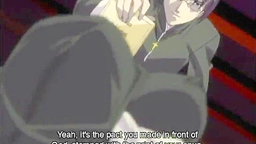 Freira Safada é Fodida com Força em Hentai de Peitos Grandes