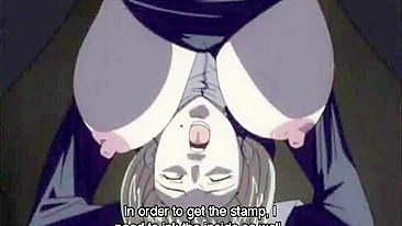 Freira Safada é Fodida com Força em Hentai de Peitos Grandes