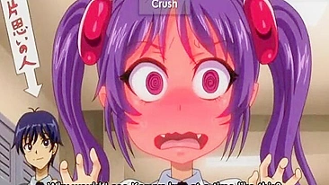 Universitária Hentai de Peitos Grandes Fodida por Tentáculos