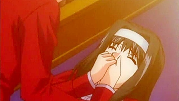 Colegial Japonesa Arrombada por Travesti na Biblioteca - Vídeo Hentai