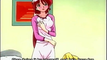 Hentai Japonês Dedando Buceta e Chupando Pau