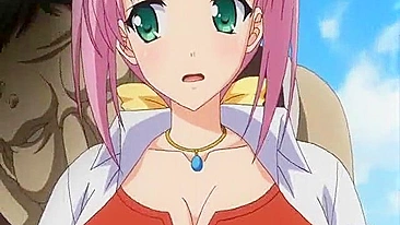 Hentai de Peitos Grandes Vendada e Fodida por Pauzão - Anime