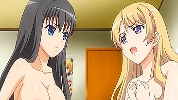 Hentai Anime Japô - Duas Peitudas Dividindo um Pauzão