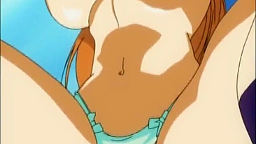 Gostosa Hentai Amarrada e Fodida com Força