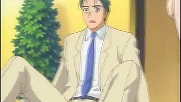 Vídeo Pornô Hentai - Sortudo em Foda Quente a Três