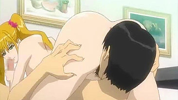 Esguichando Peitões e Buceta Molhada em Hentai Japonês