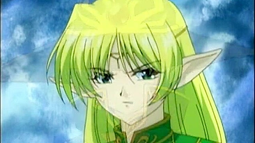 Hentai Elfa Acorrentada de Peitos Grandes em Gangbang com Bandidos