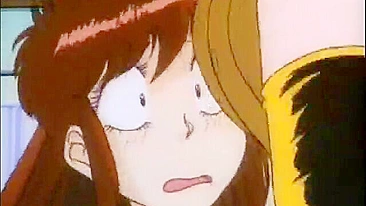 Shemale hentai de pauzão fode anime peituda com consolo no cu