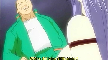 Hentai Bondage Cavalgando Dildo no Pau na Cadeira