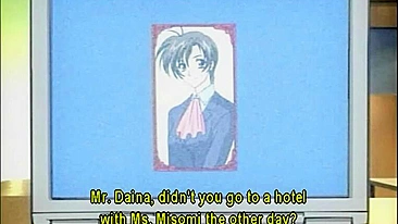 Hentai Bondage Cavalgando Dildo no Pau na Cadeira