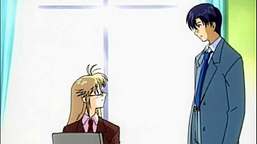 Hentai Bondage Cavalgando Dildo no Pau na Cadeira