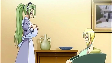 Vídeo Pornô Hentai - Japonesa com Melões Gigantes Fodida Duro pelo Mestre