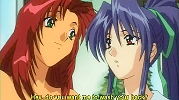 Universitárias Hentai Amarradas em Suruba Anal, Anime