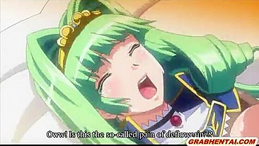 Vídeo Pornô Hentai - Peitos Grandes, Foda Quente na Buceta Molhada