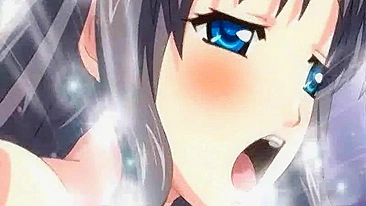 Hentai de Biquíni Peituda Leva Rola na Buceta do Treinador Anime