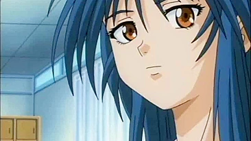 Garota Anime Sexy Apalpada na Sala de Aula - Vídeo Hentai Pornô