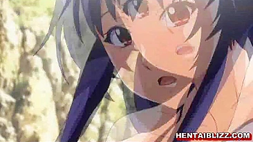 Vídeo Hentai de Peitões - Maiô Arrombado e Foda na Praia