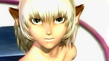 Pornô Anime de Elfas - Duas Gatas Fodem até Virar Orgia