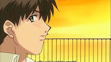 Anime Japonesa Dedando Buceta e Lambendo Peitos em Hentai