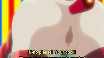 Vídeo Pornô Hentai - Acorrentada com Cera Pingando no Cu e Fodendo o Rabo