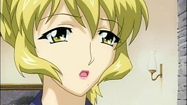 Professora Hentai Domina Peitões de Aluna Cativa em Foda Bruta