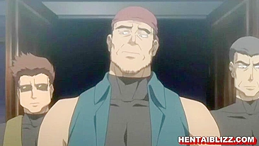 Loira Peituda Hentai Gangbang por Bandidos