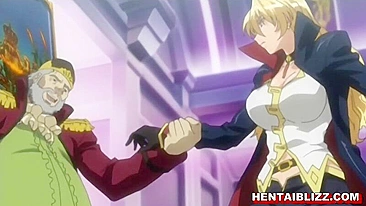 Loira Peituda Hentai Gangbang por Bandidos