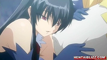 Loira Peituda Hentai Gangbang por Bandidos