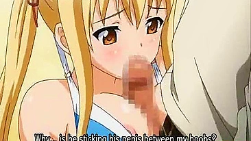 Hentai de Biquíni Sexy Chupa e É Fodida na Praia