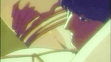 Bondage Hentai Japonesa com Dildo e Lambida na Buceta, anime, bondage, hentai, japonesa, dildo