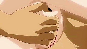 Ruiva safada de hentai anime fudida com força