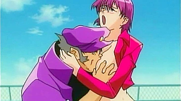 Vídeo Pornô Hentai - Garota Peituda Anime Fodida no Telhado