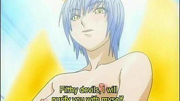 Gangbang de Travesti em Hentai Anime