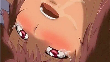 Gatinha Hentai Fodida por Cara Grande e Gozada Dentro