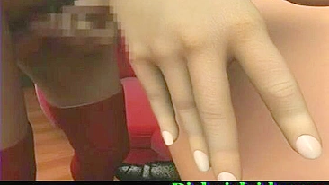 Enfermeira Shemale Hentai se Masturba, anime, shemale, toon, hentai